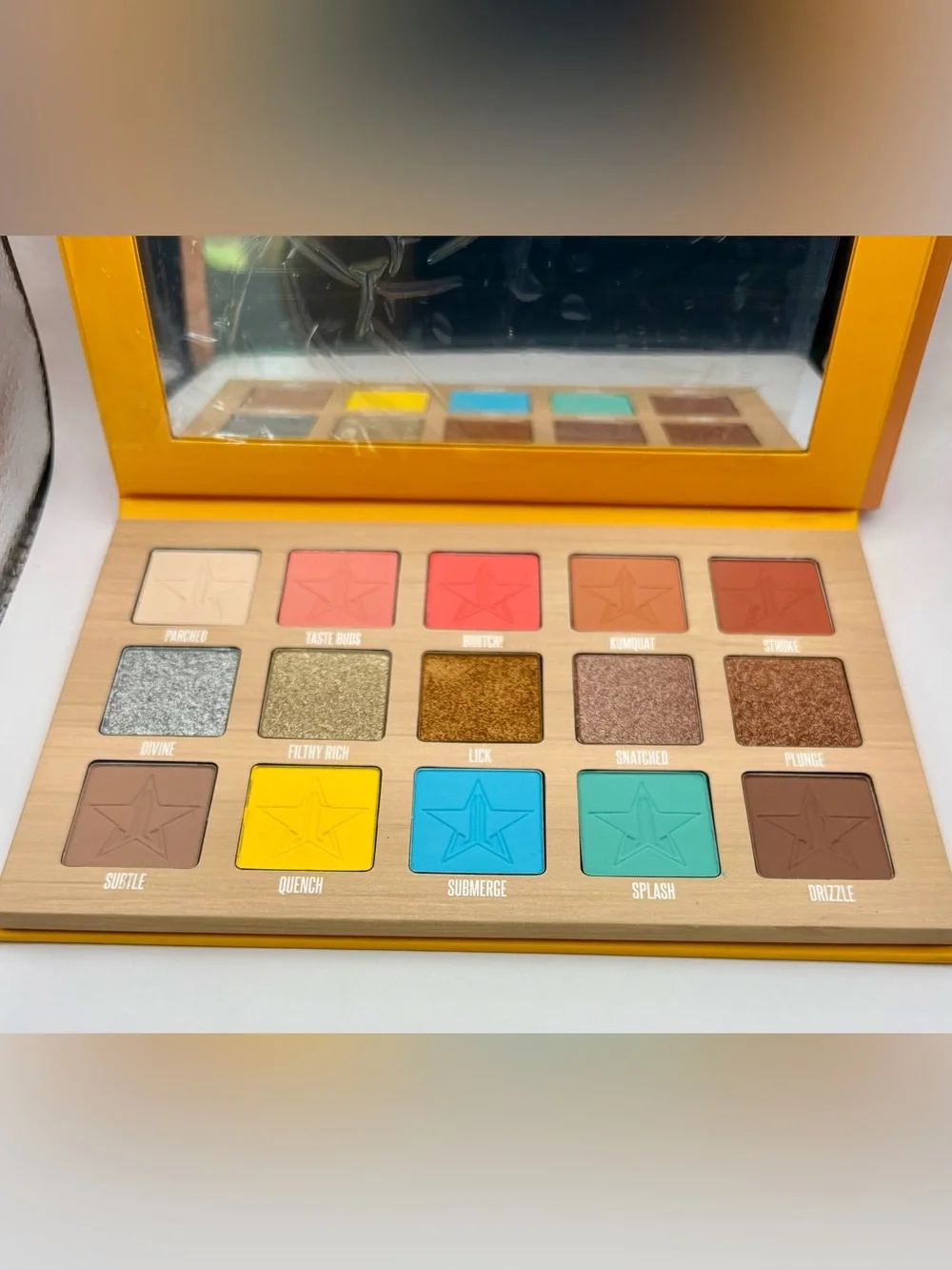 Jeffree Star Cosmetics Thirsty Eyeshadow Palette NEW W/BAR CODE & ITEM #T307A